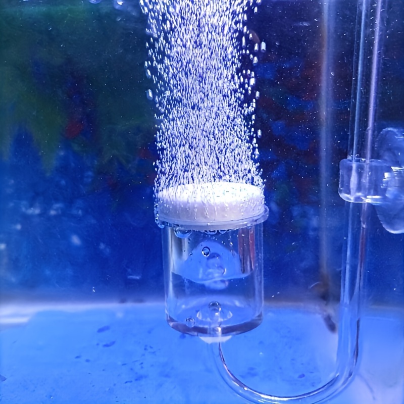 Aquarium Fish Items - Аквариумный стеклянный распылитель CO2, диффузор, счетчик
