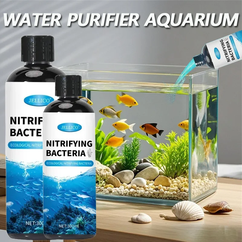 Aquarium Fish Items - 300 мл нитрифицирующие бактерии, жидкий аквариум,