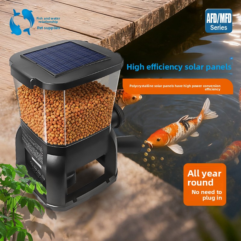 Aquarium Fish Feeder Automatic - Автоматическая кормушка для рыб Jebao Solar