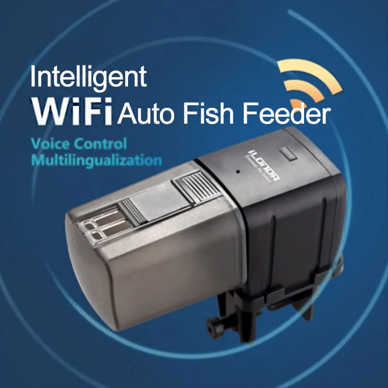 Aquarium Fish Feeder Automatic - Ilonda Автоматическая аквариумная кормушка для пищевых