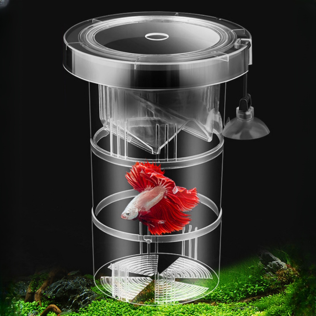 Aquarium Fish Auto Feeder - Акриловая плавающая изоляционная коробка для разведения