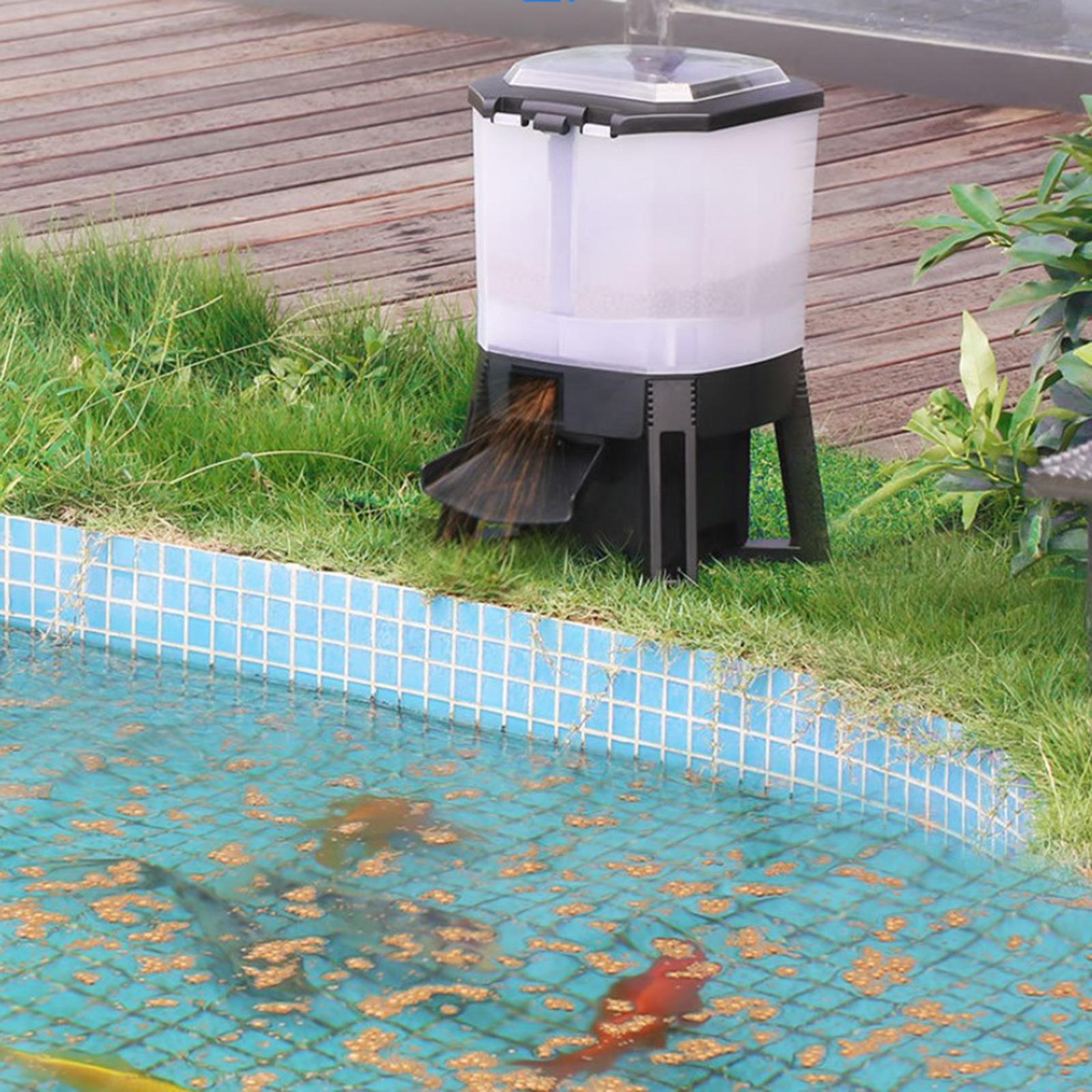 6л регулируемая солнечная авто – обзор и цена Aquarium Fish Feeder Automatic
