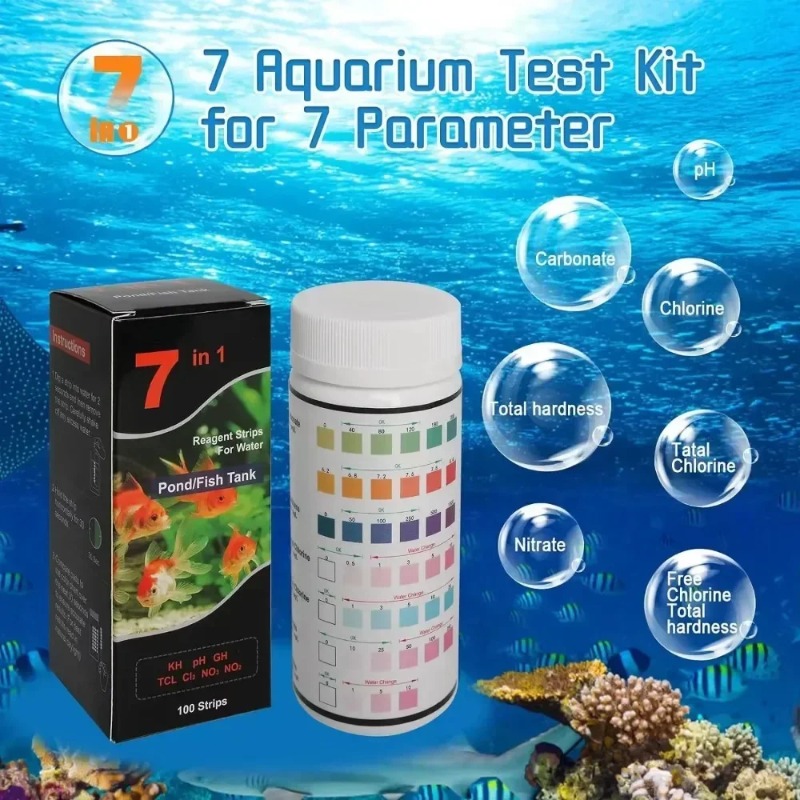 Тест-полоски для аквариума: дл – обзор и цена Aquarium Test Kit