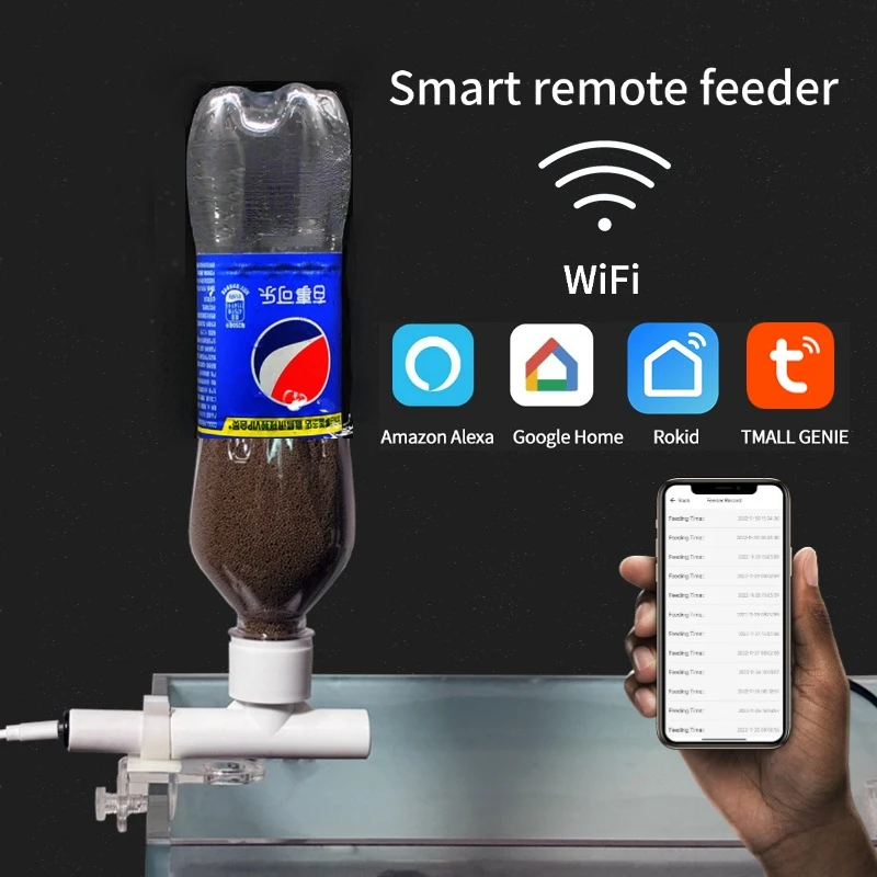 Электронная сигарета с дистанц – обзор и цена Aquarium Fish Feeder Automatic