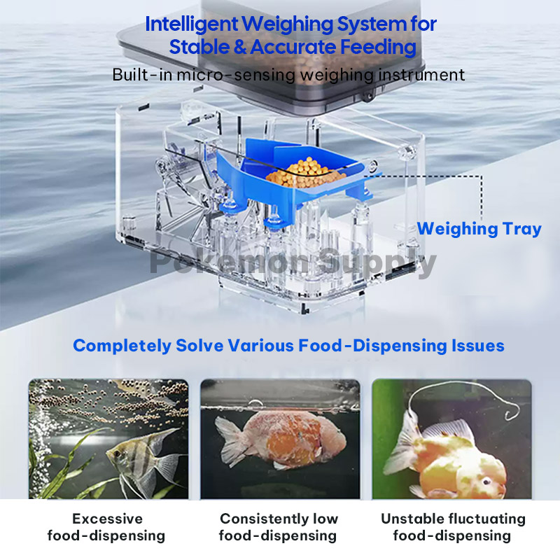 Умная автоматическая кормушка  – обзор и цена Aquarium Fish Feeder Automatic