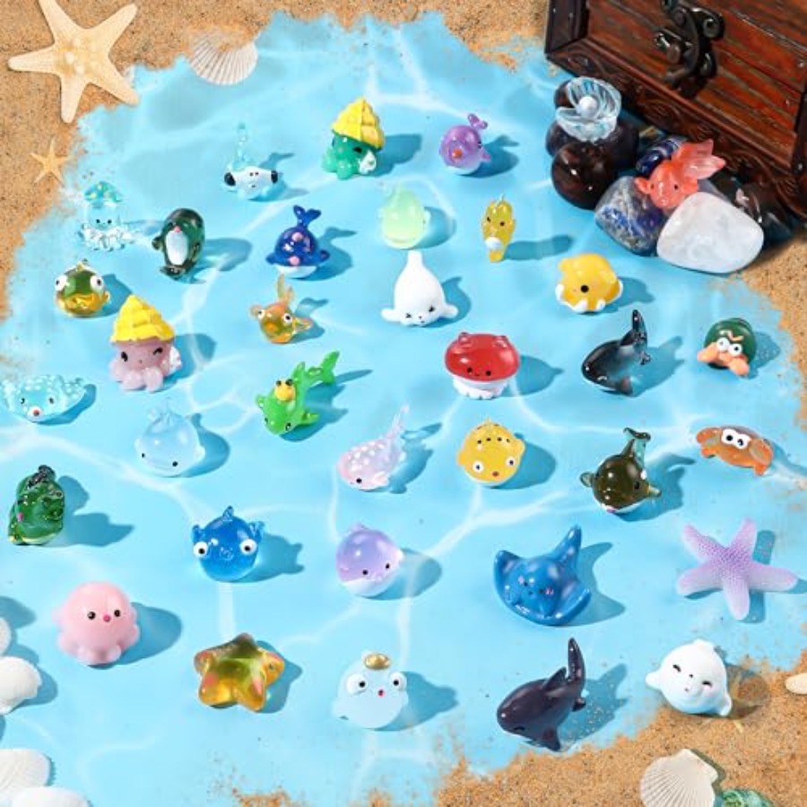 Миниатюрные фигурки морских жи – обзор и цена Aquarium Fish Japan