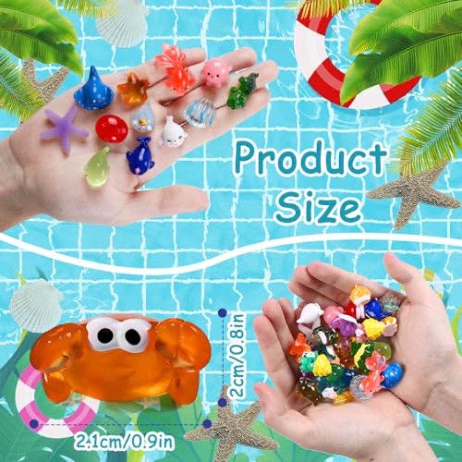 Миниатюрные фигурки морских жи – обзор и цена Aquarium Fish Japan