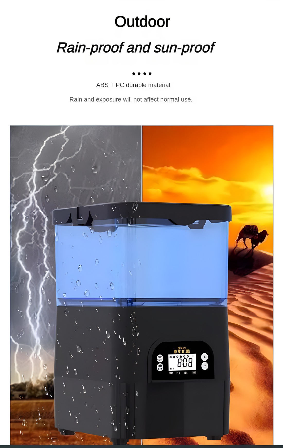 Автоматическая солнечная корму – обзор и цена Aquarium Fish Feeder Automatic