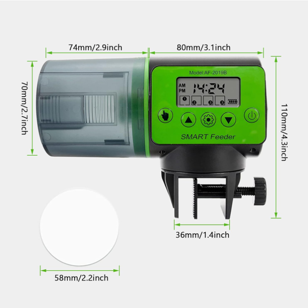 Автоматическая кормушка для ак – обзор и цена Aquarium Fish Feeder Automatic