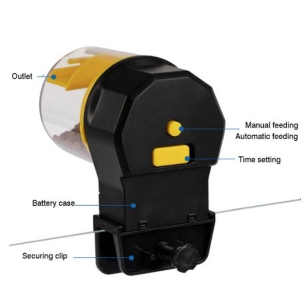 Автоматическая кормушка для ак – обзор и цена Aquarium Fish Feeder Automatic