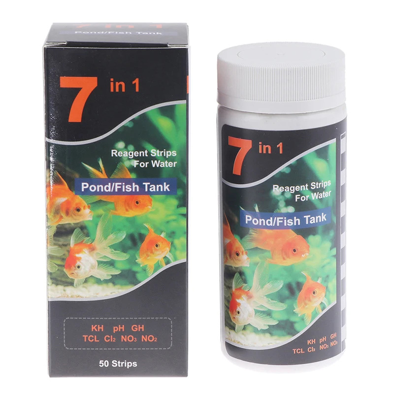 Тестовая полоса PH 7-в-1, комп – обзор и цена Aquarium Test Kit