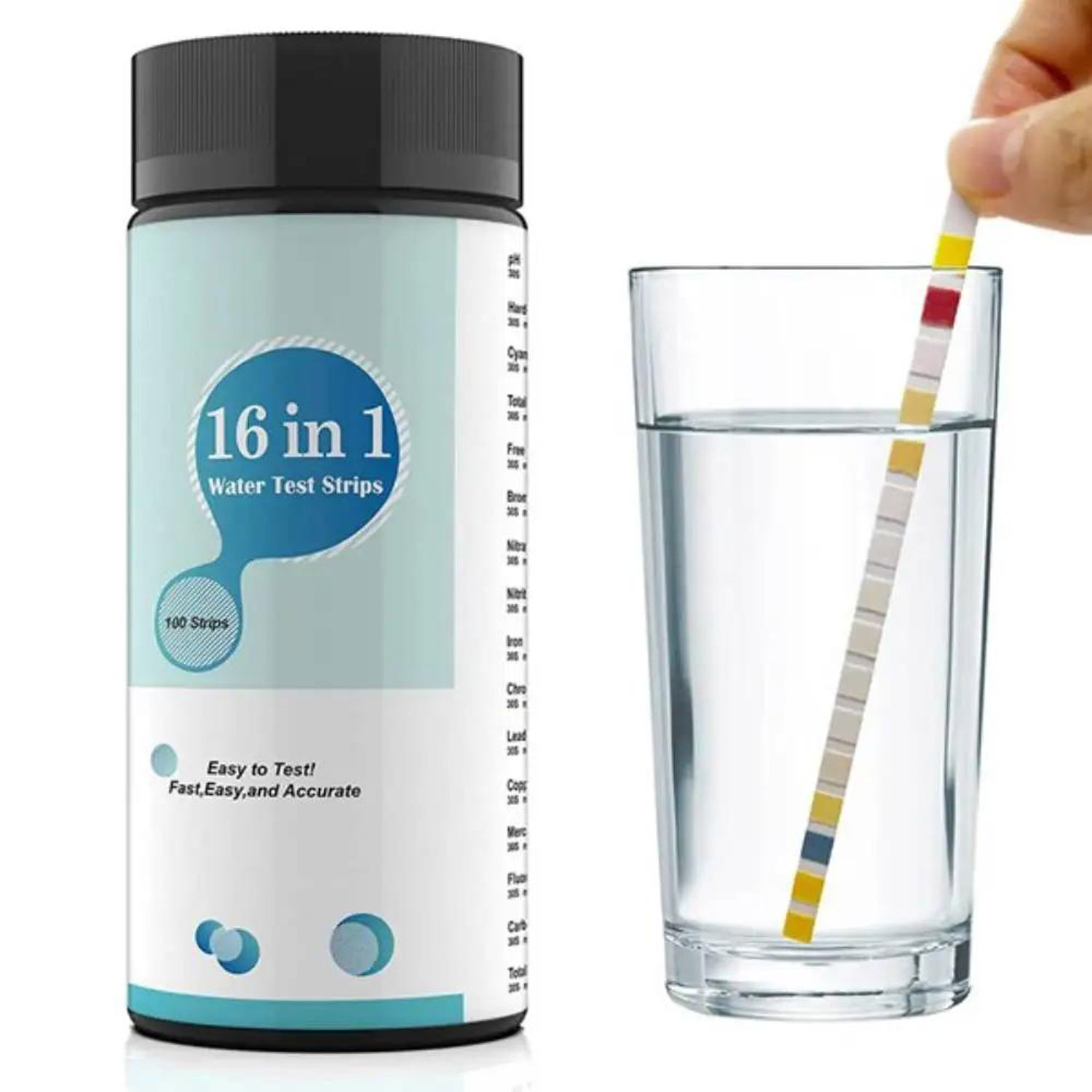 Набор из 16 тест-полосок для п – обзор и цена Aquarium Test Kit
