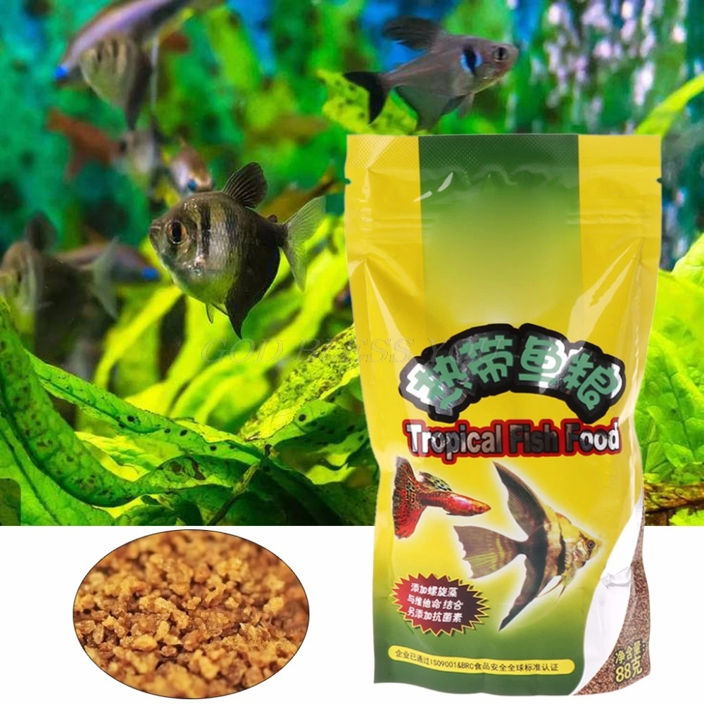 Аквариум, корм для тропических – обзор и цена Aquarium Fish Items