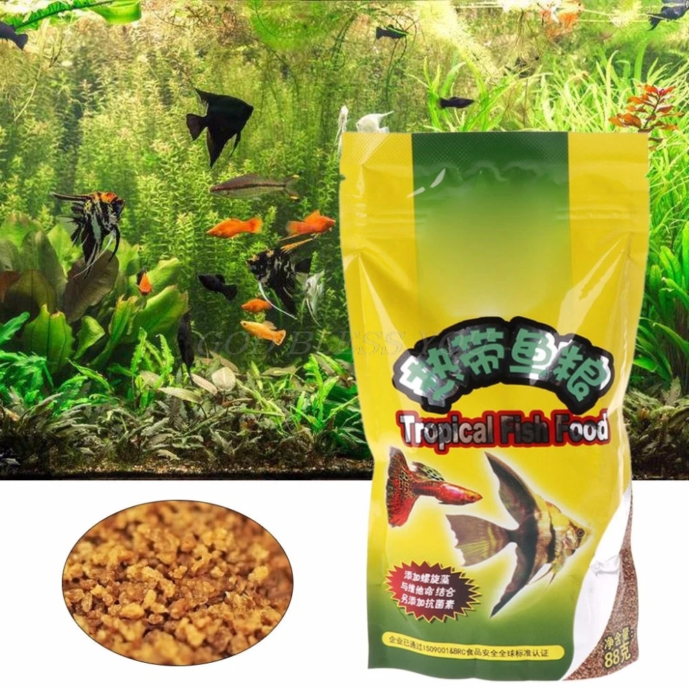 Аквариум, корм для тропических – обзор и цена Aquarium Fish Items