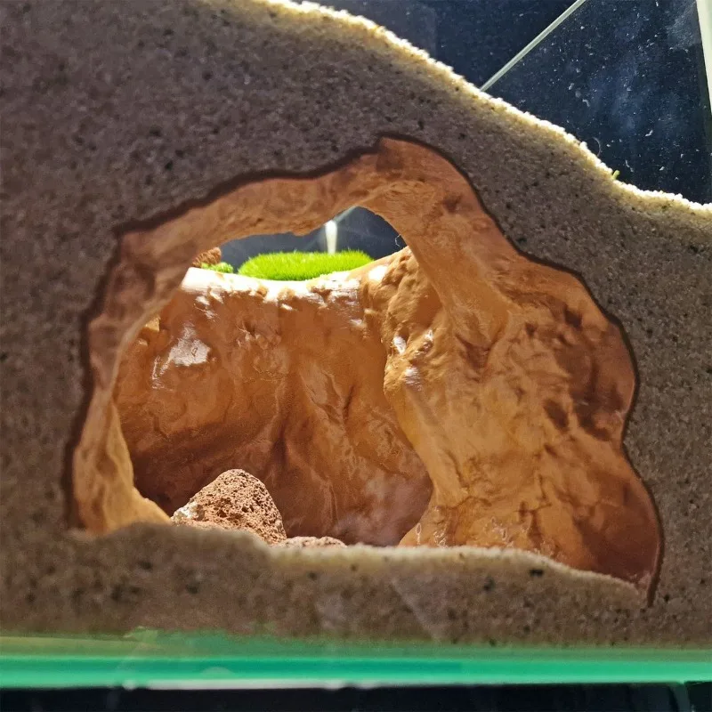Аквариумный орнамент Sinkhole  – обзор и цена Aquarium Fish Hide