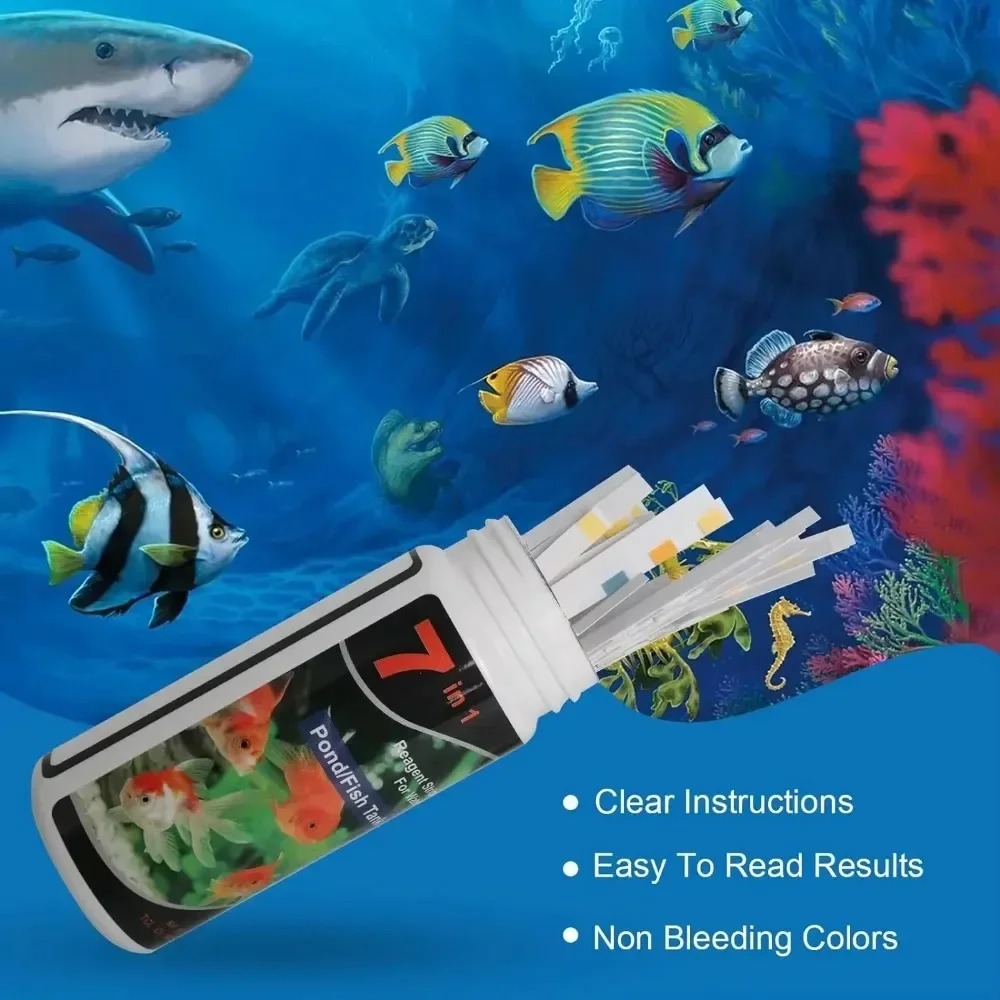 Тест-полоска для аквариума, ко – обзор и цена Aquarium Test Kit