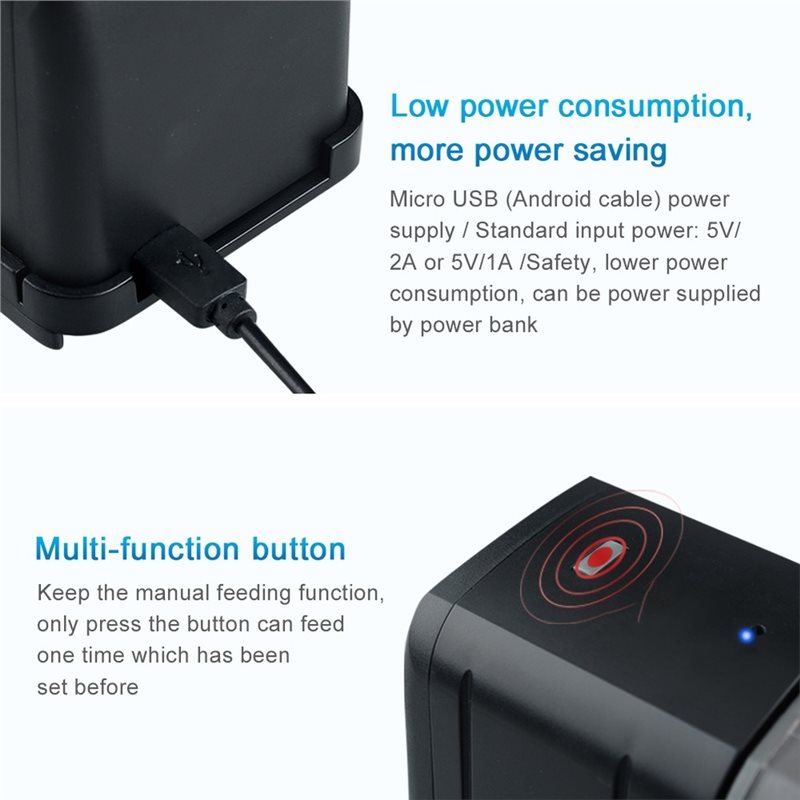 Умная автоматическая кормушка  – обзор и цена Aquarium Fish Auto Feeder