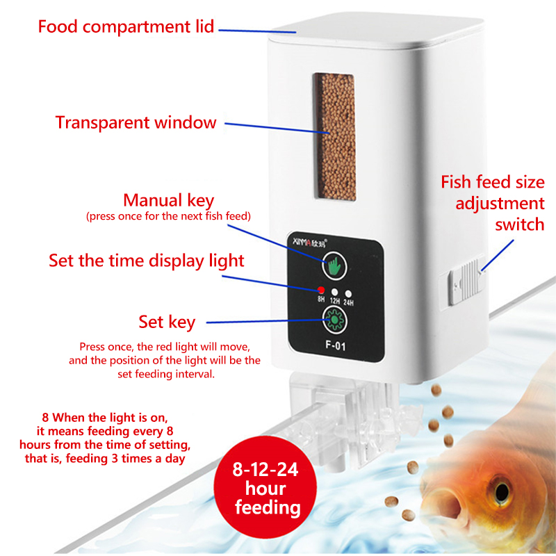 Автоматическая кормушка для ак – обзор и цена Aquarium Fish Feeder Automatic
